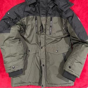 DKNY Boys' Winter Coat – Weather Resistant Heavyweight Parka
